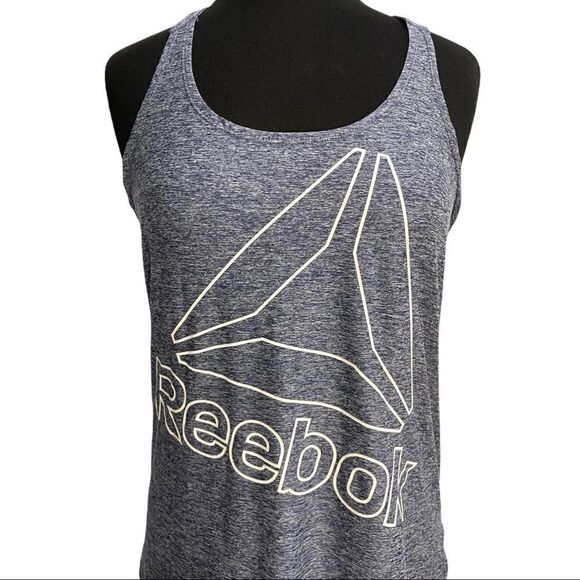 𝅺reebok T-Back Racerback Muscle Tank Sz M - Picture 2 of 9